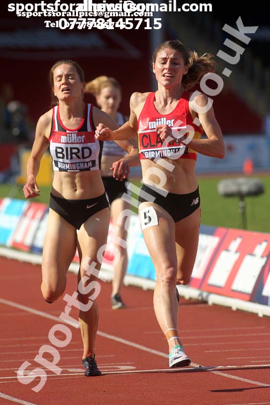 Womens 3000 metres steeplechase, 2019 Muller British Championships, Alexander Stadium, Birmingham. Photo: David T. Hewitson/Sports for All Pics